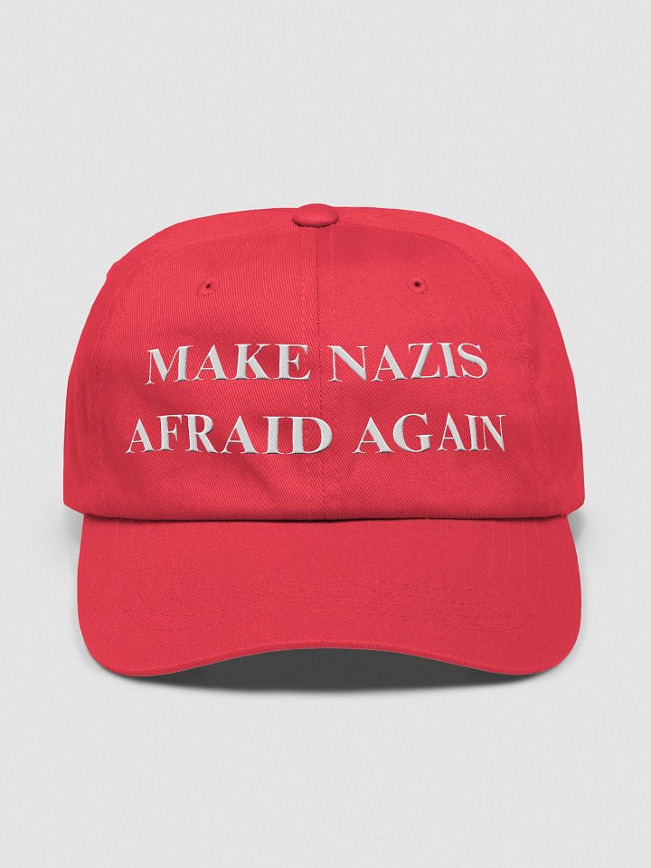 Anti-Trump, Anti-Nazi, Anti-Fascist "Make Nazis Afraid Again" Baseball Hat product image (1)