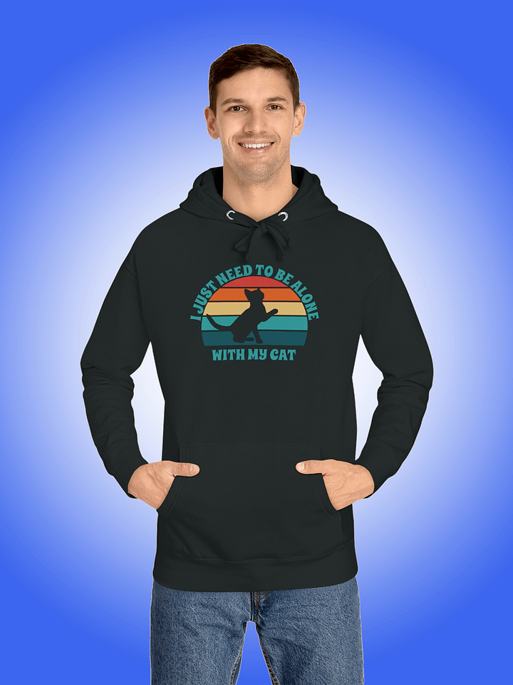 I Just Need To Be Alone with My Cat Sweatshirt product image (1)