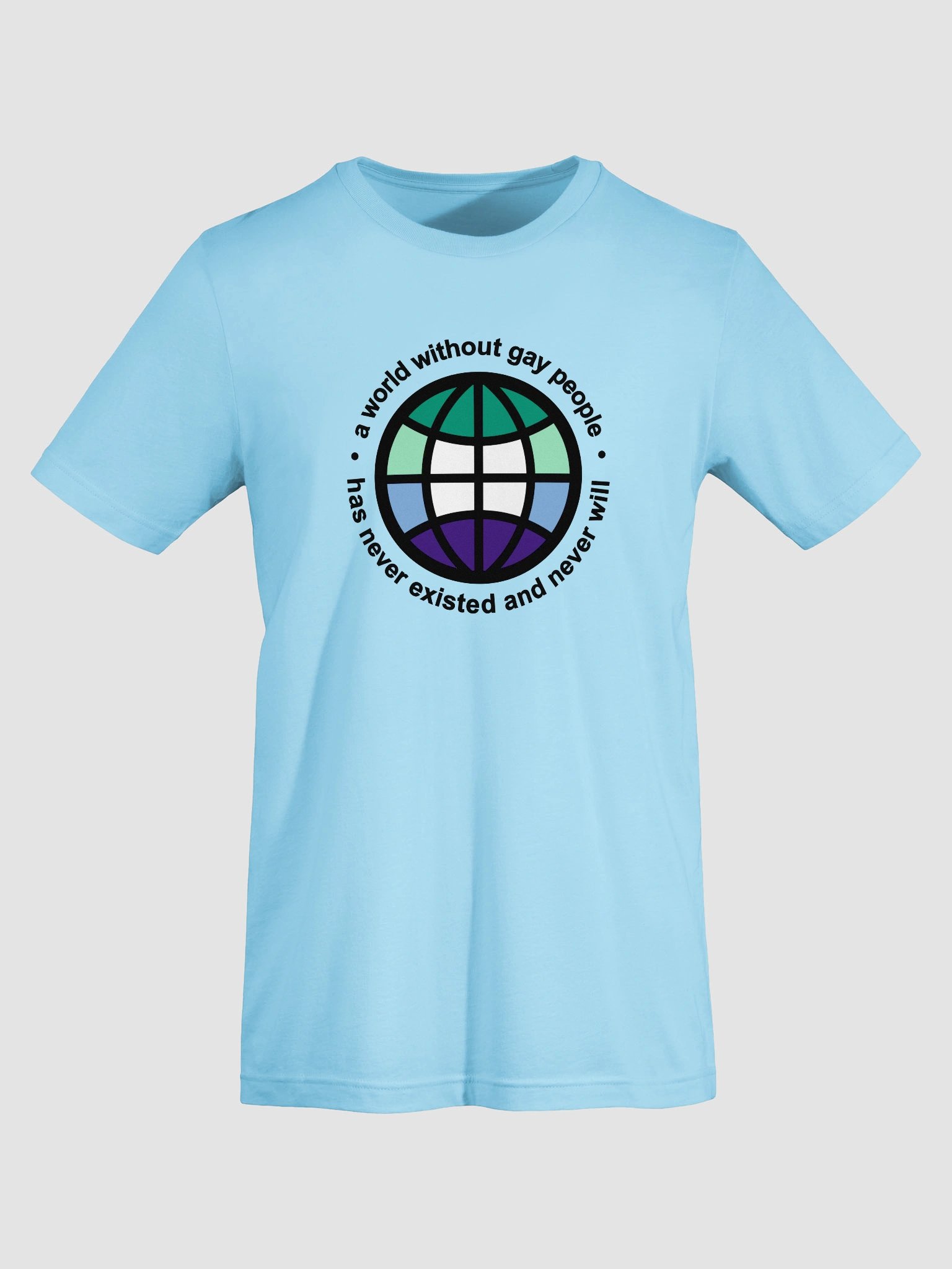 a world without gay people t-shirt product image (7)