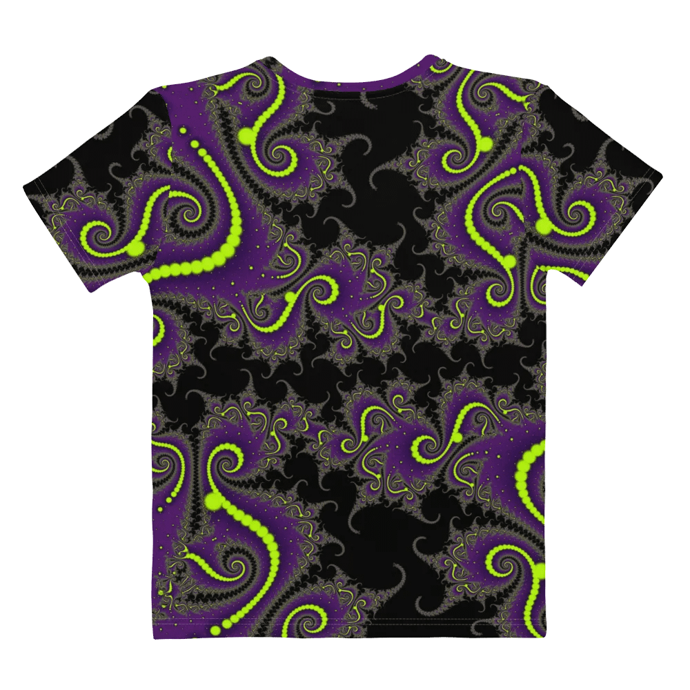 Fractal women's T-shirt - Acid Nights product image (6)