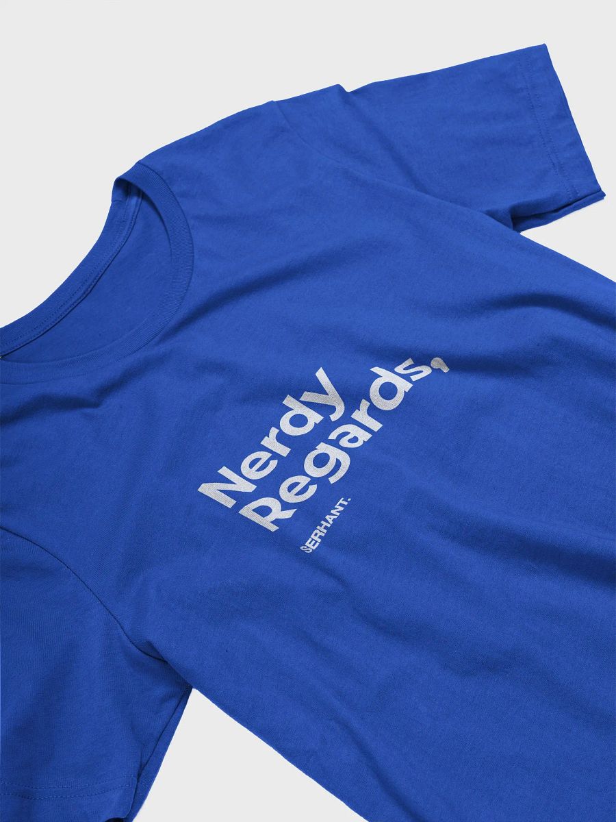 S. Nerdy Regards Royal T-Shirt product image (3)