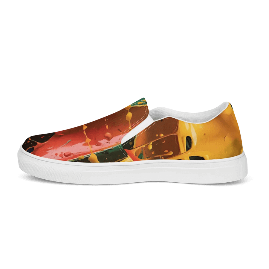 Vibrant Splatter Canvas Shoes product image (8)