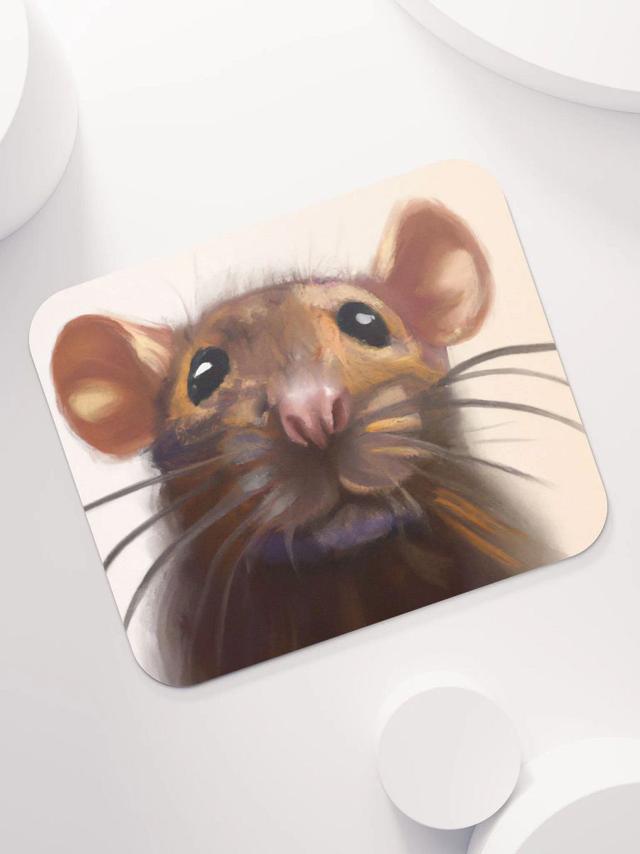 Brown rat mouse pad (rat pad?) product image (7)