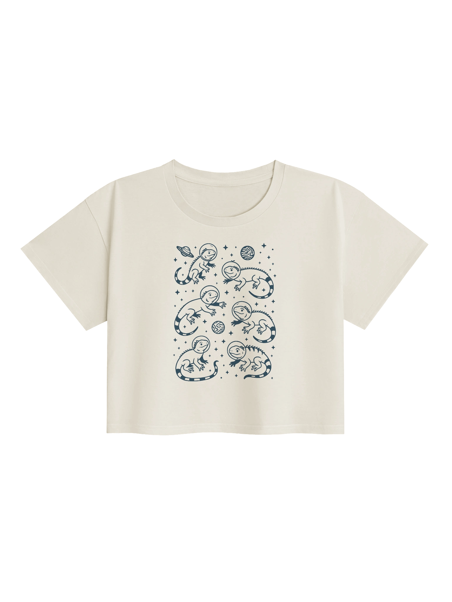 Iguanas en el Espacio Crop Top product image (1)