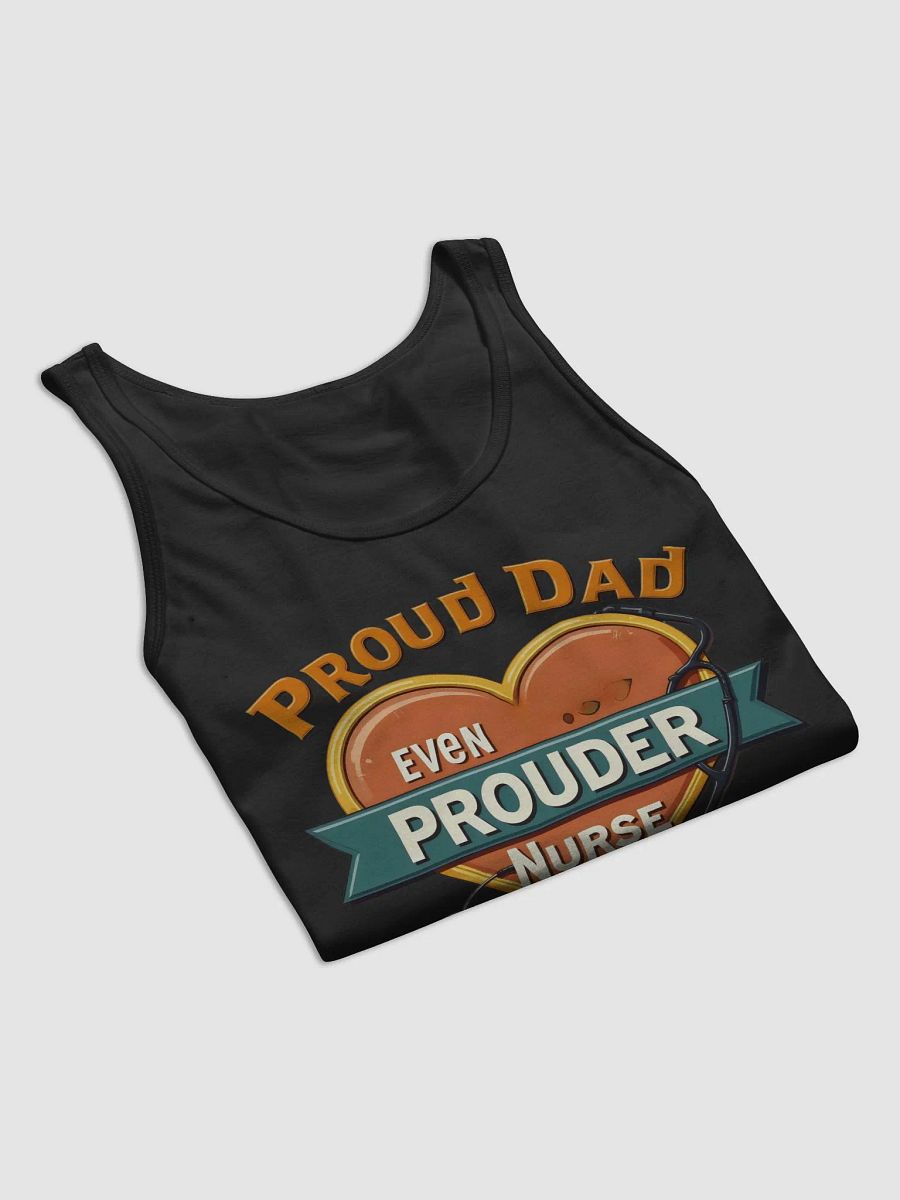 Proud Nurse Dad Stethoscope Tank product image (37)