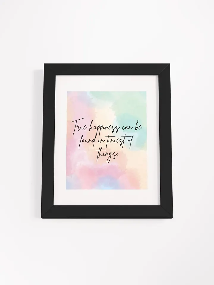 True Happiness Wall Art product image (1)