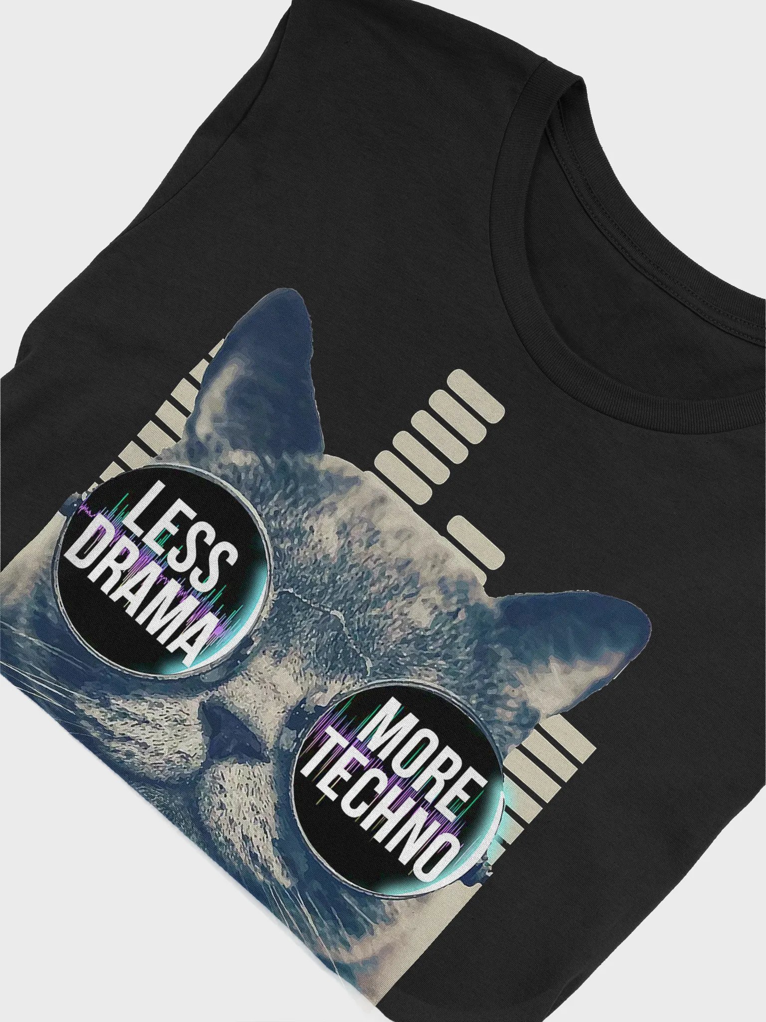 Less Drama, More Techno T-Shirt product image (17)