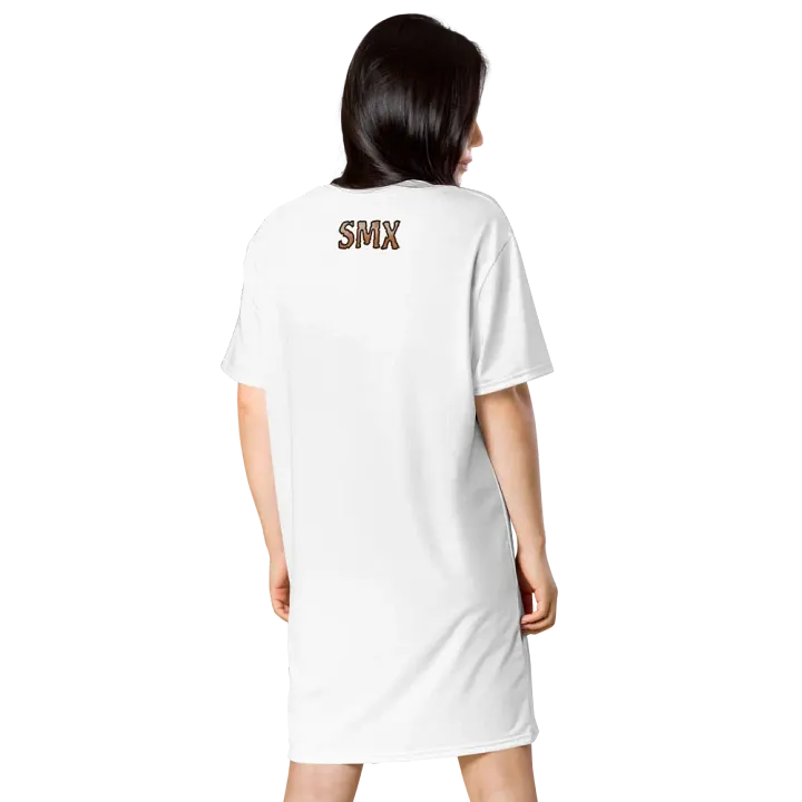 ''Dreamy, Waiting To Get On Panal'' All-Over Print T-Shirt Dress product image (2)