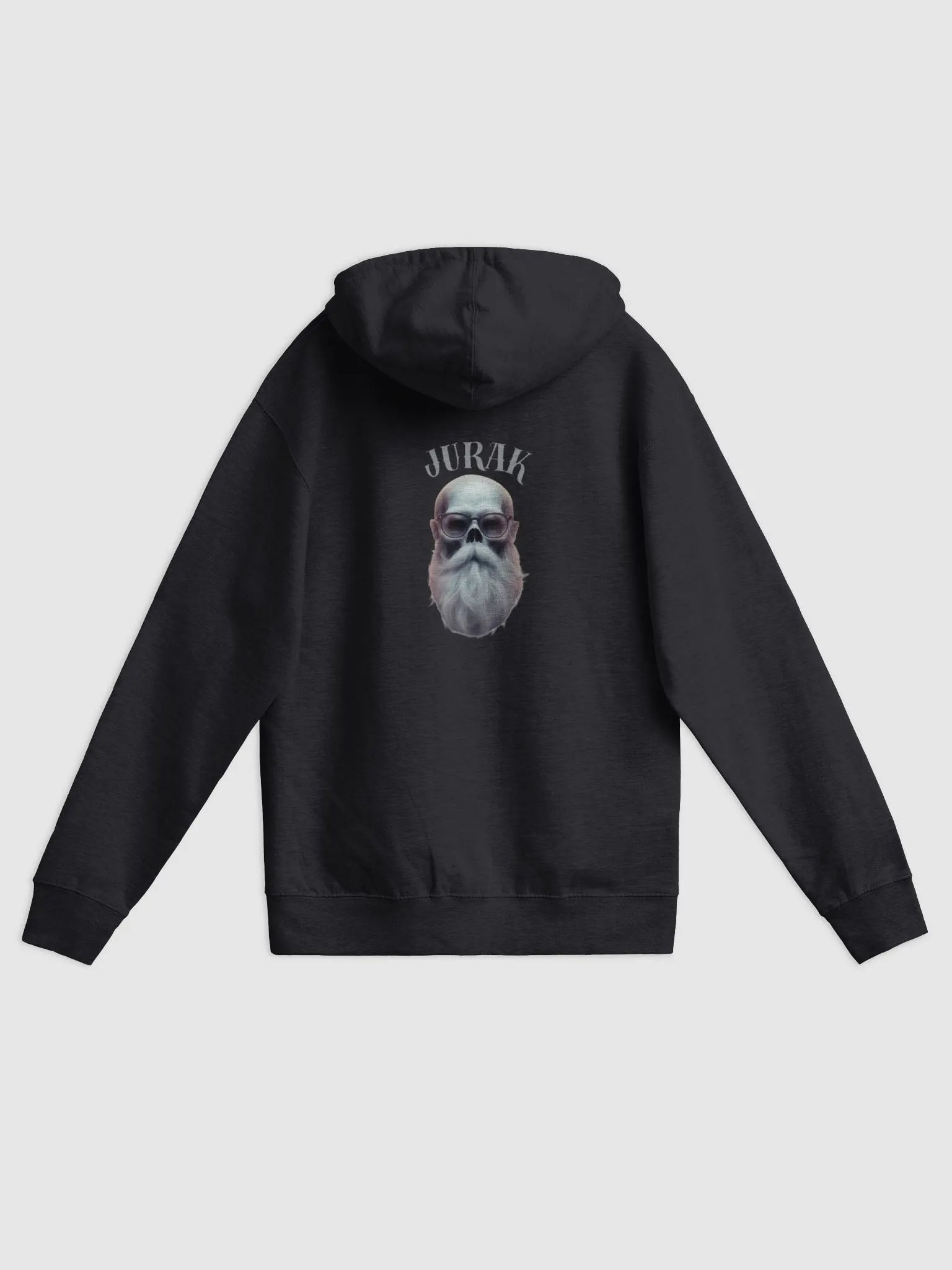 Jurak Skull Graphic Zip-Up Hoodie product image (9)