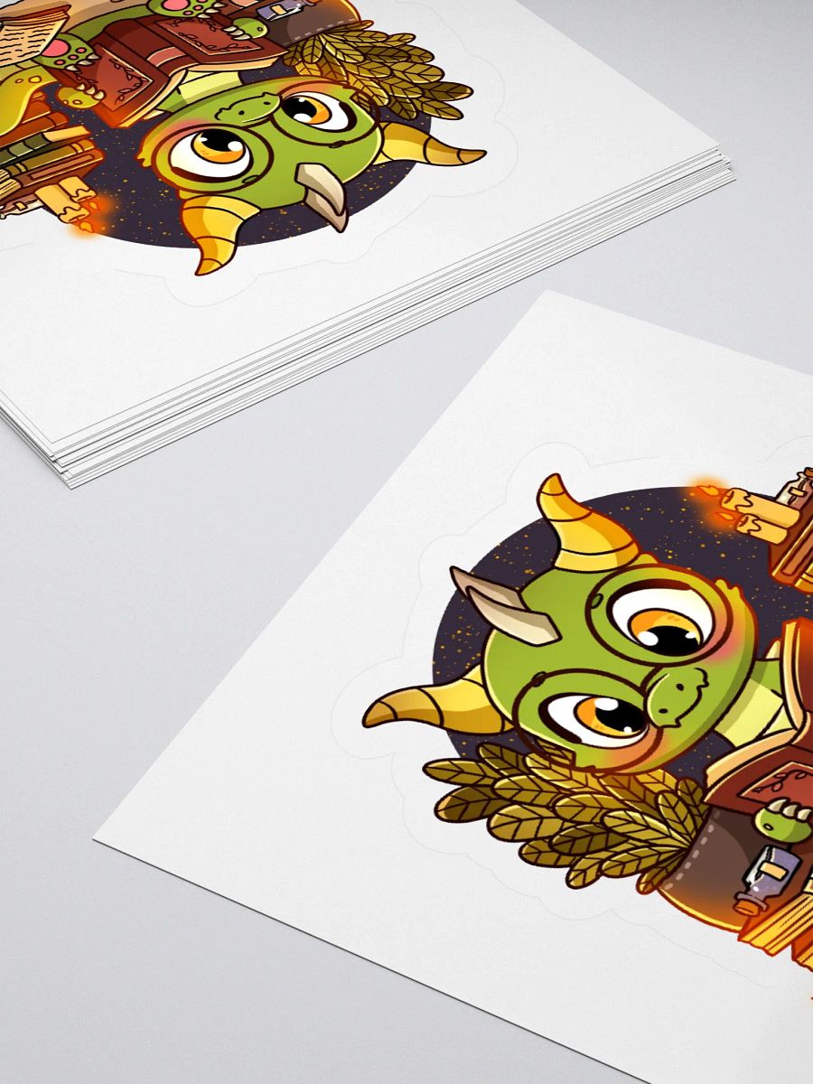 Book Dragon Sticker product image (10)