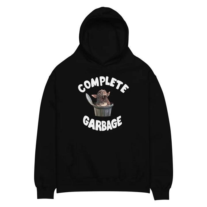 COMPLETE GARBAGE Oversized Hoodie (dark) product image (1)
