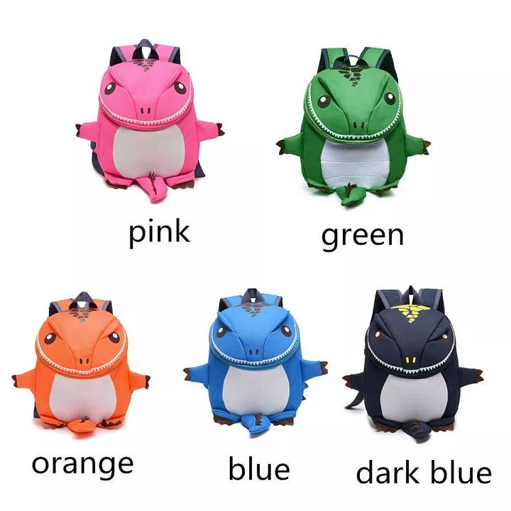 Cute Nursery Preschool Kids Dinosaur Backpack Girls Boys Cartoon Travel Bag product image (2)