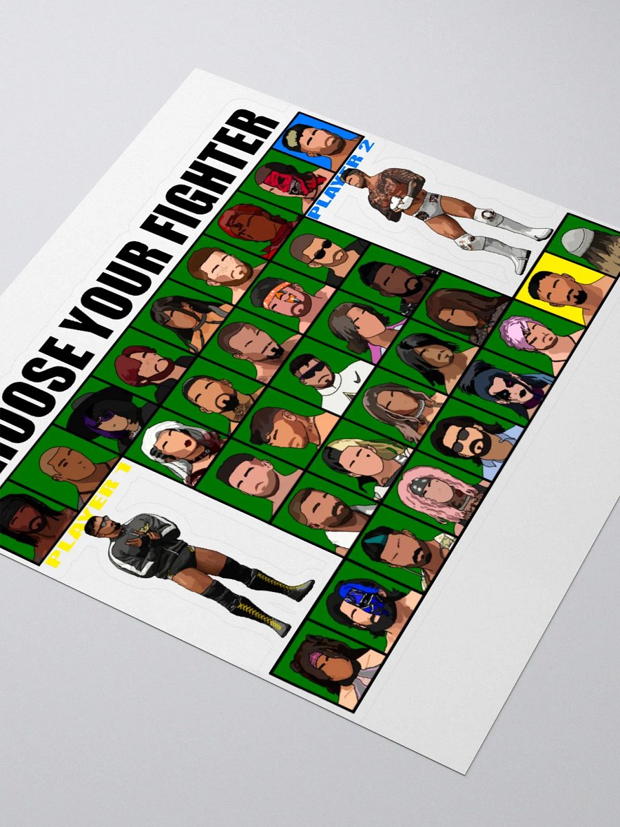 PEPW Choose Your Fighter Almir x Flynn Sticker product image (3)
