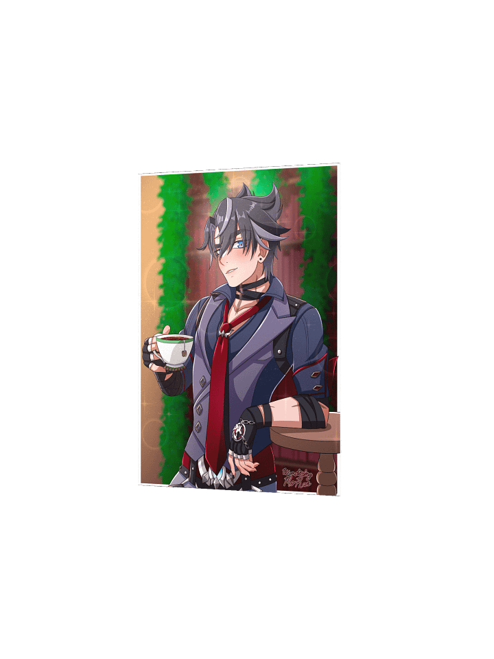 Wriothesley Tea Print (Genshin Impact) product image (2)