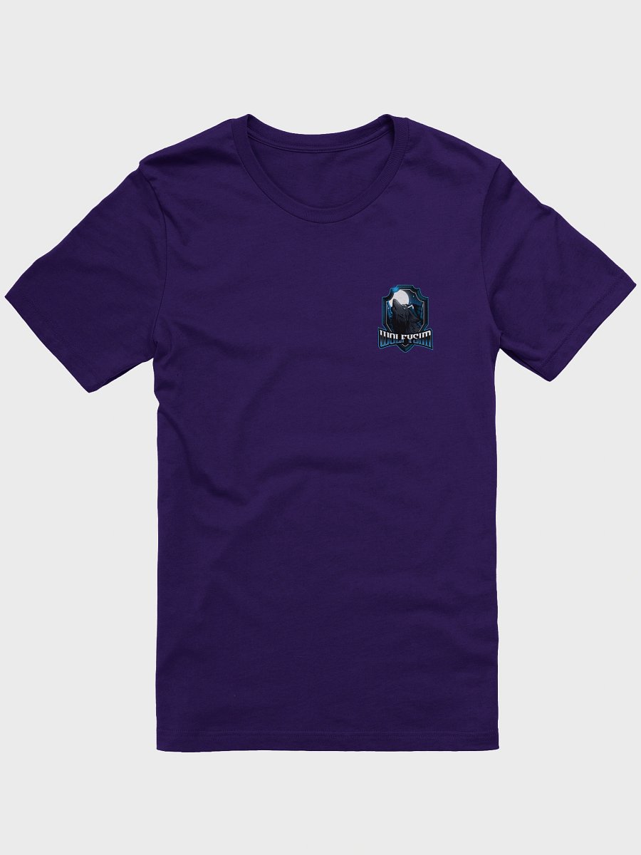 WolfySim T-Shirt Logo Front and Back product image (5)