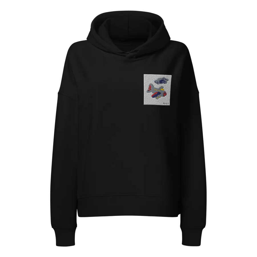 Kid Airplane (Stanley/Stella Women's Organic Hoodie) product image (1)