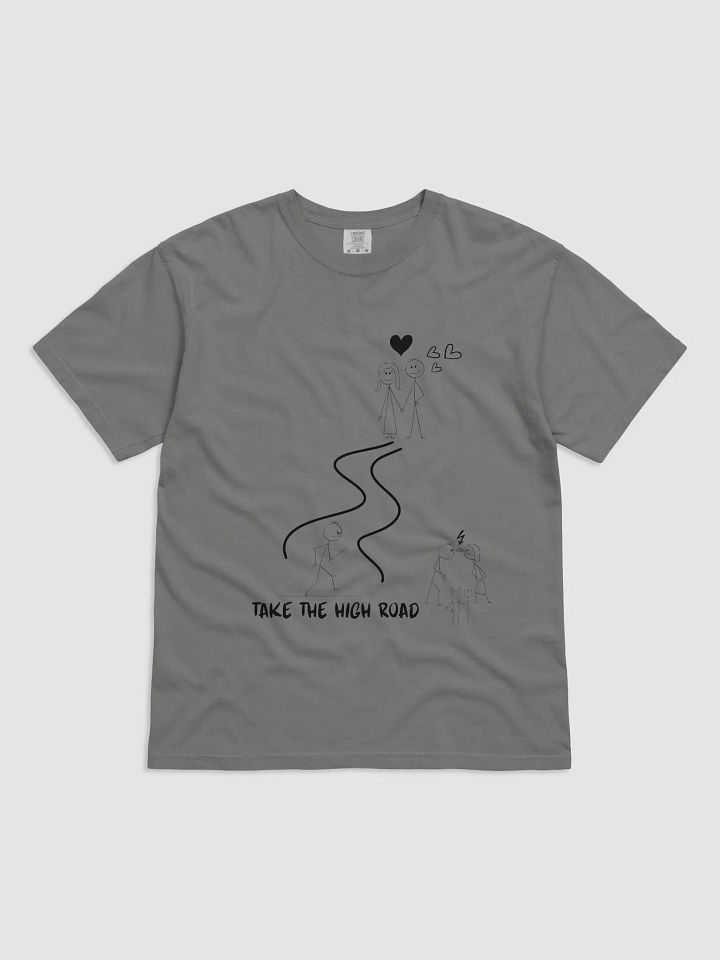 Take the High Road Heavyweight T-Shirt product image (12)