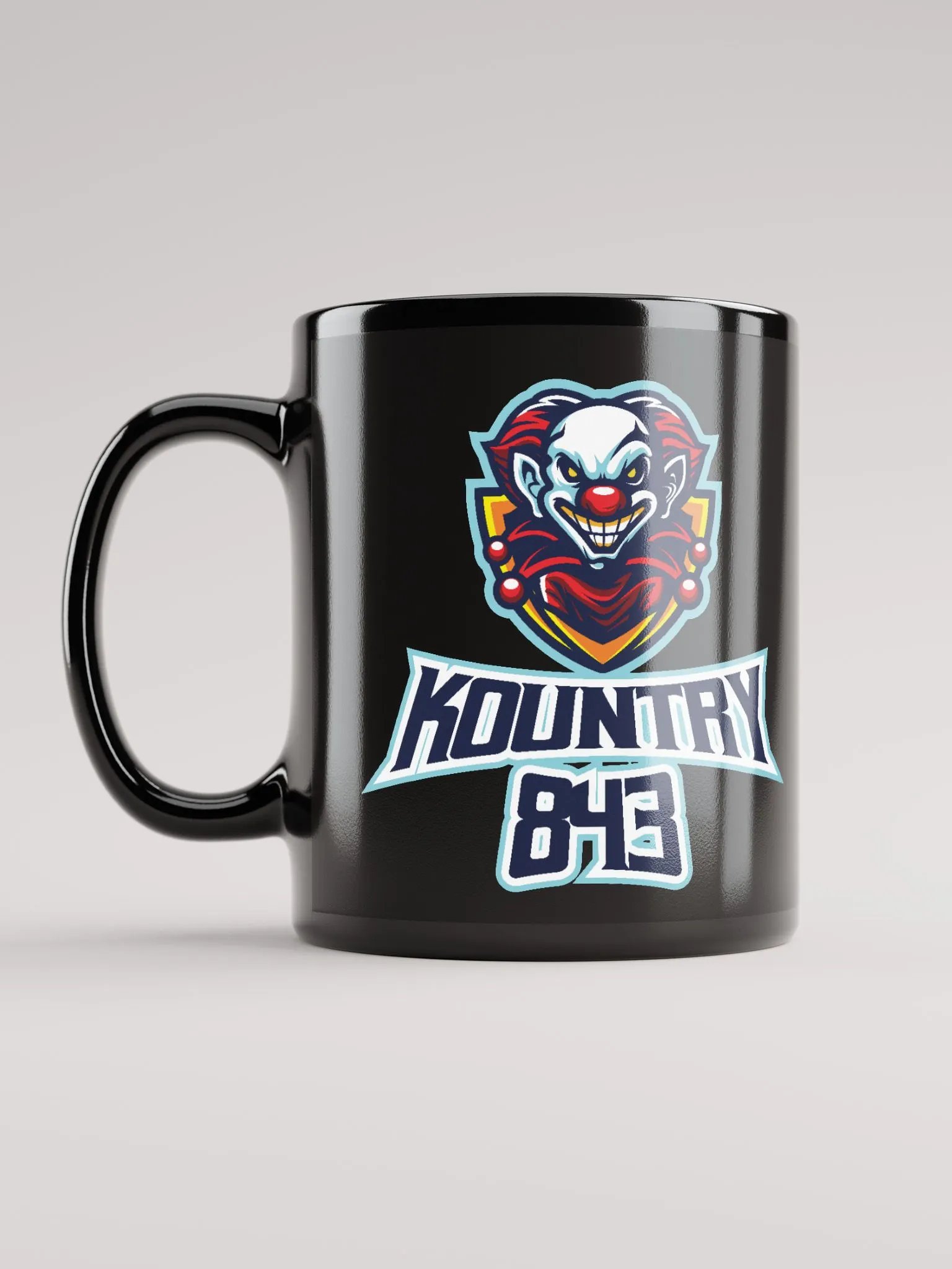 Clown Logo - Black Mug product image (11)