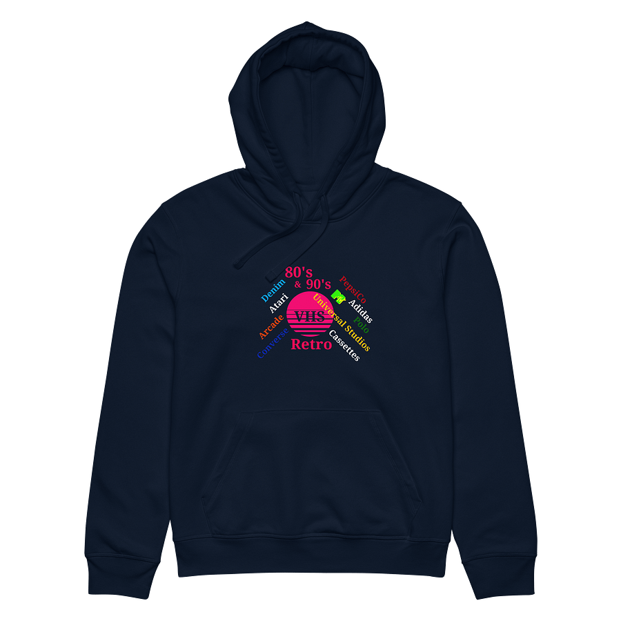 Retro VHS Circle Unisex Hoodie product image (6)