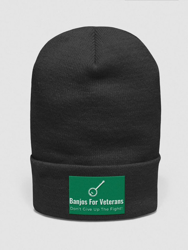 Banjos For Veterans (B4V) Official Logo Yupoong Cuffed Beanie (1501KC) product image (8)