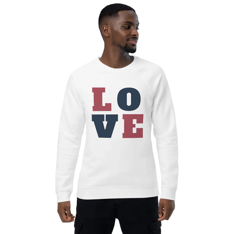 LOVE Square Unisex Sweatshirt product image (4)