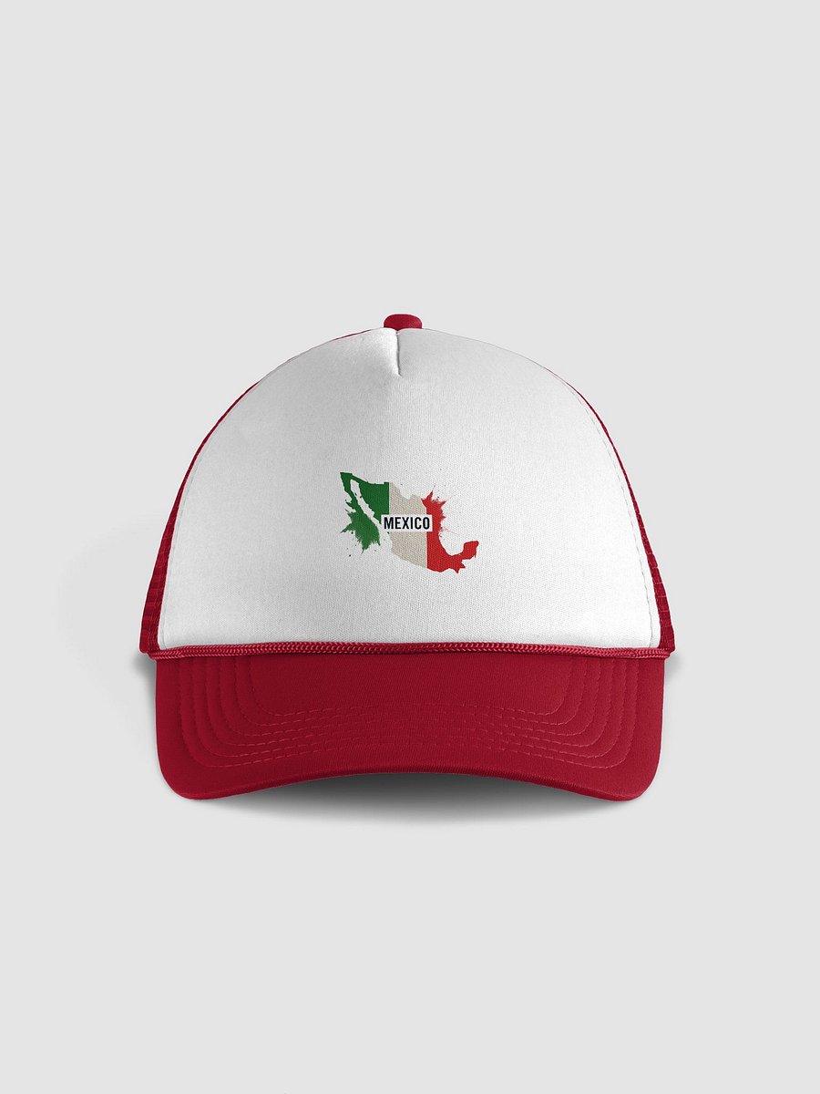 Mexican Flag Foam Trucker Hat product image (1)