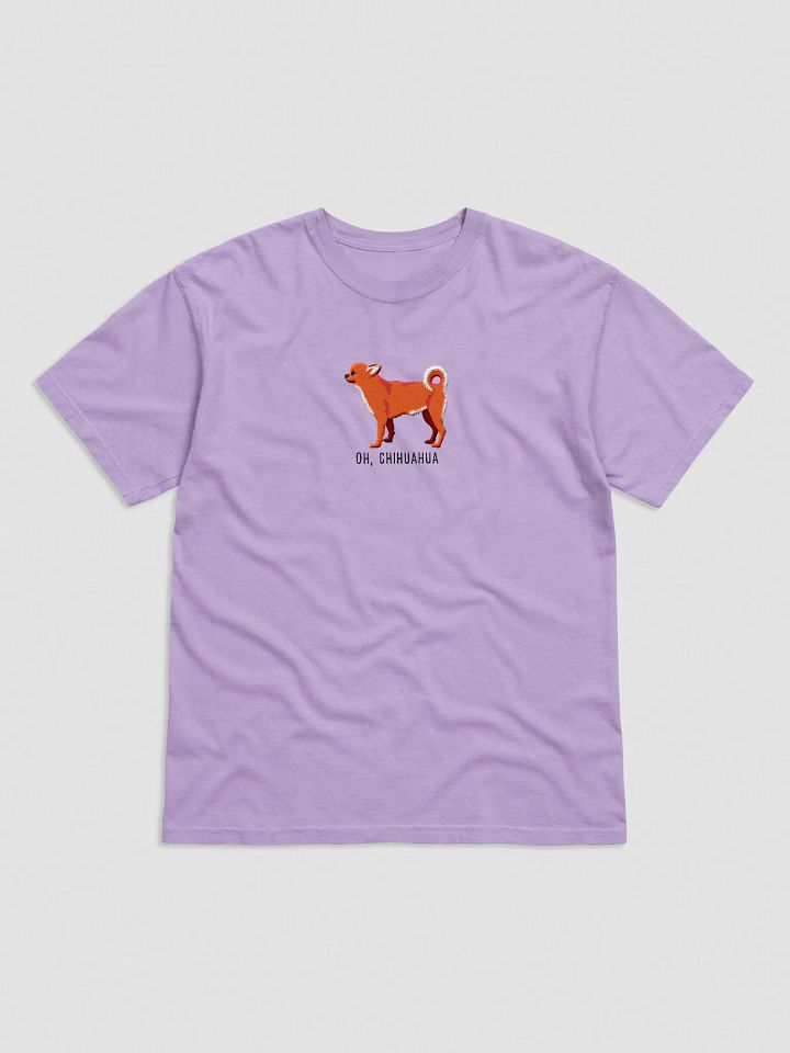 Oh, Chihuahua T-Shirt(Embroidered) of a Chihuahua(Red) product image (33)