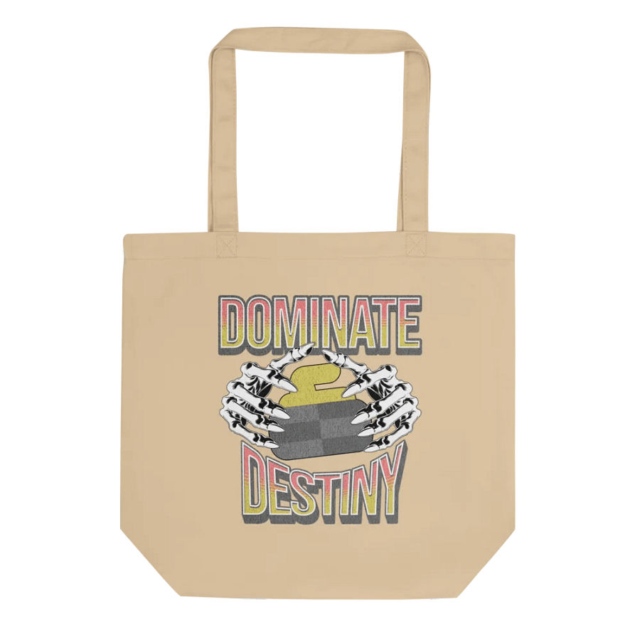 Dominate Destiny Curling Organic Tote product image (1)