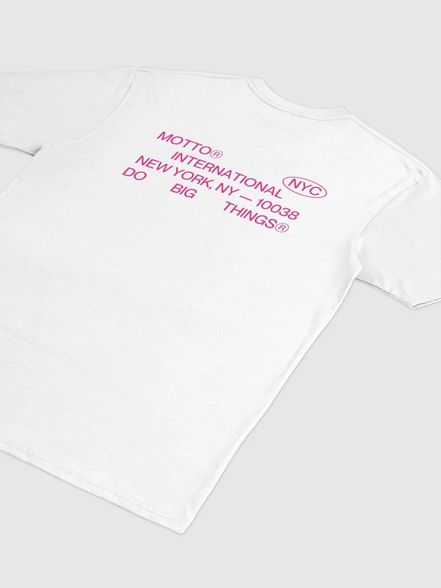 Motto® International T-Shirt - Pink product image (4)