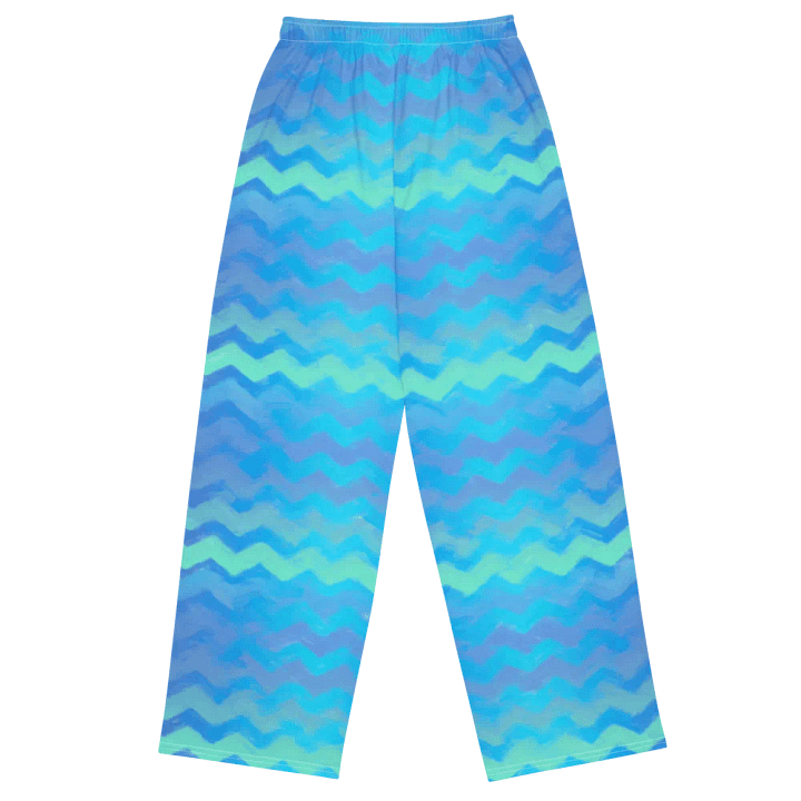Mermaid Stripes Wideleg Pants product image (1)