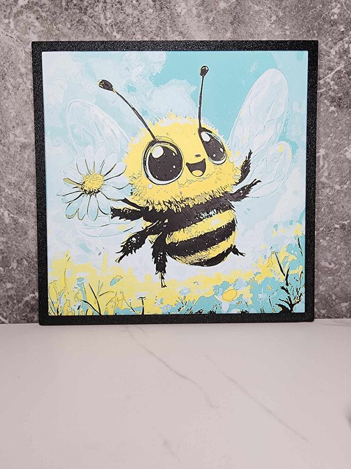 Happy Bee 3D Painting product image (1)