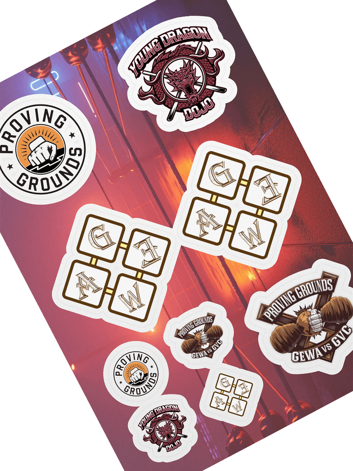 GEWA Sticker Pack product image (1)