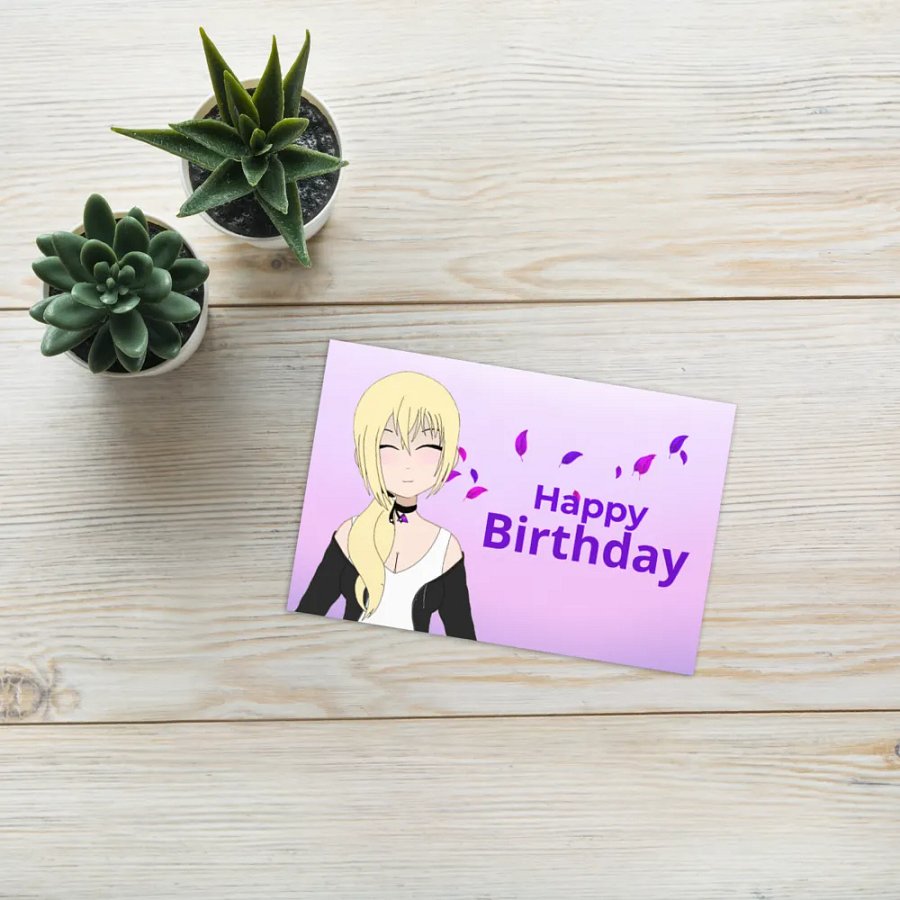 Blissful Birthday Wishes Card product image (7)