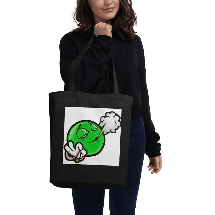 stoner smiley Character Tote Bag product image (2)