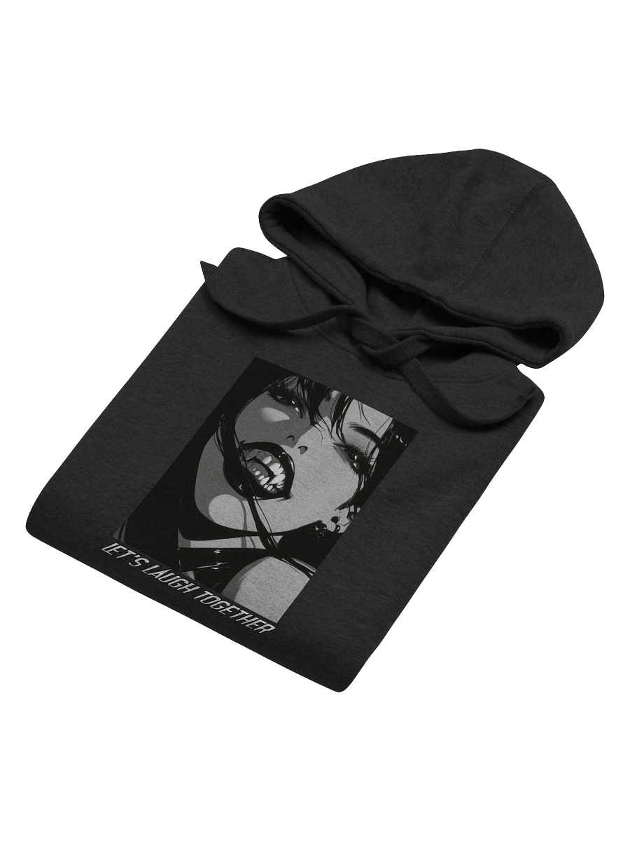 "Let's laugh together" Front Unisex Printed Hoodie product image (6)