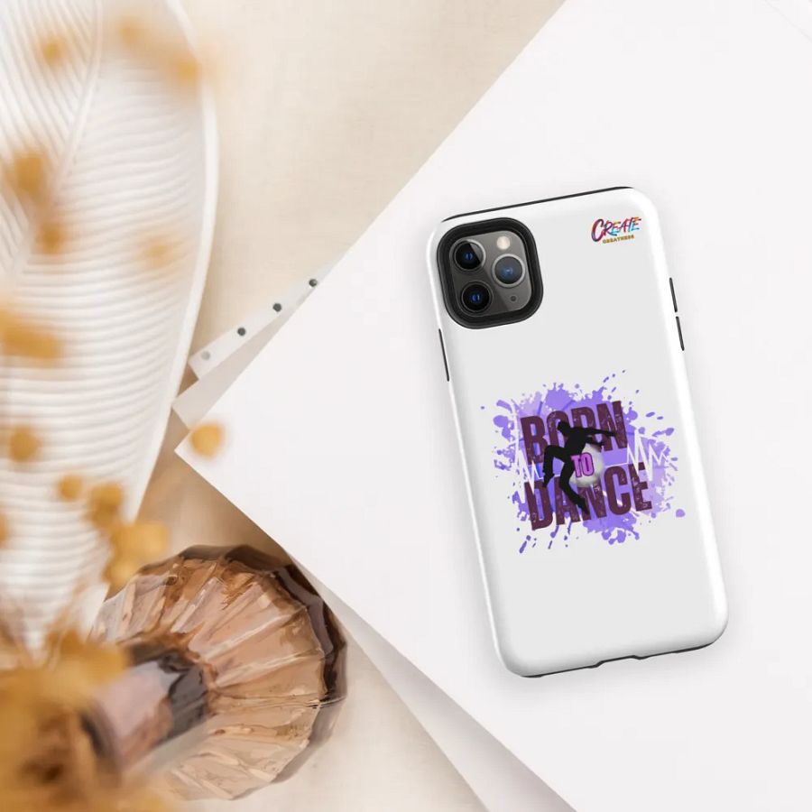 Soundwave Born to Dance His Silhouette iPhone® Tough Case product image (4)