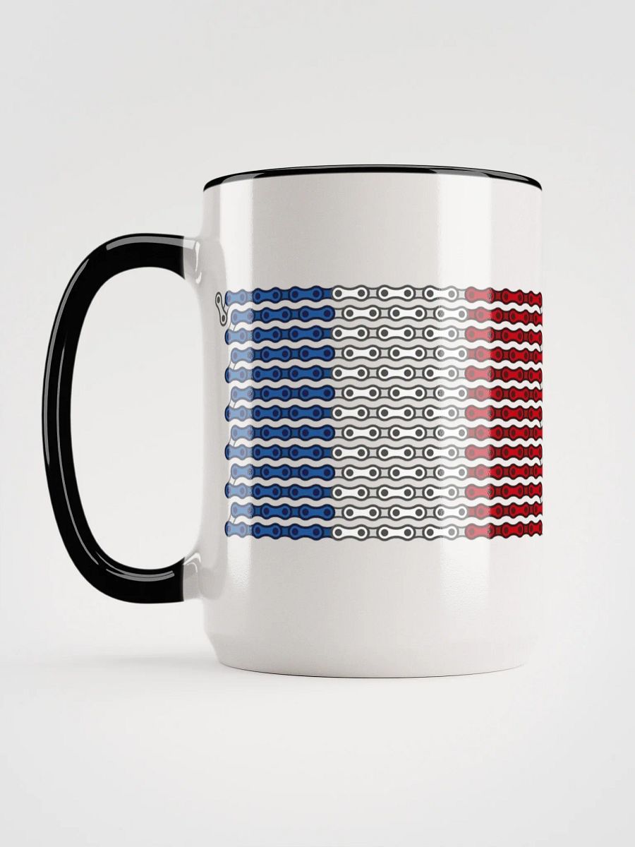 France Bike Chain Flag Coffee Mug product image (3)