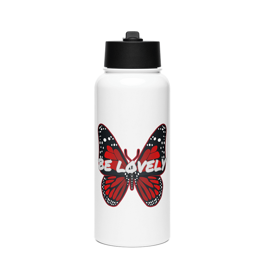Be Lovely Butterfly Stainless Steel Water Bottle product image (1)
