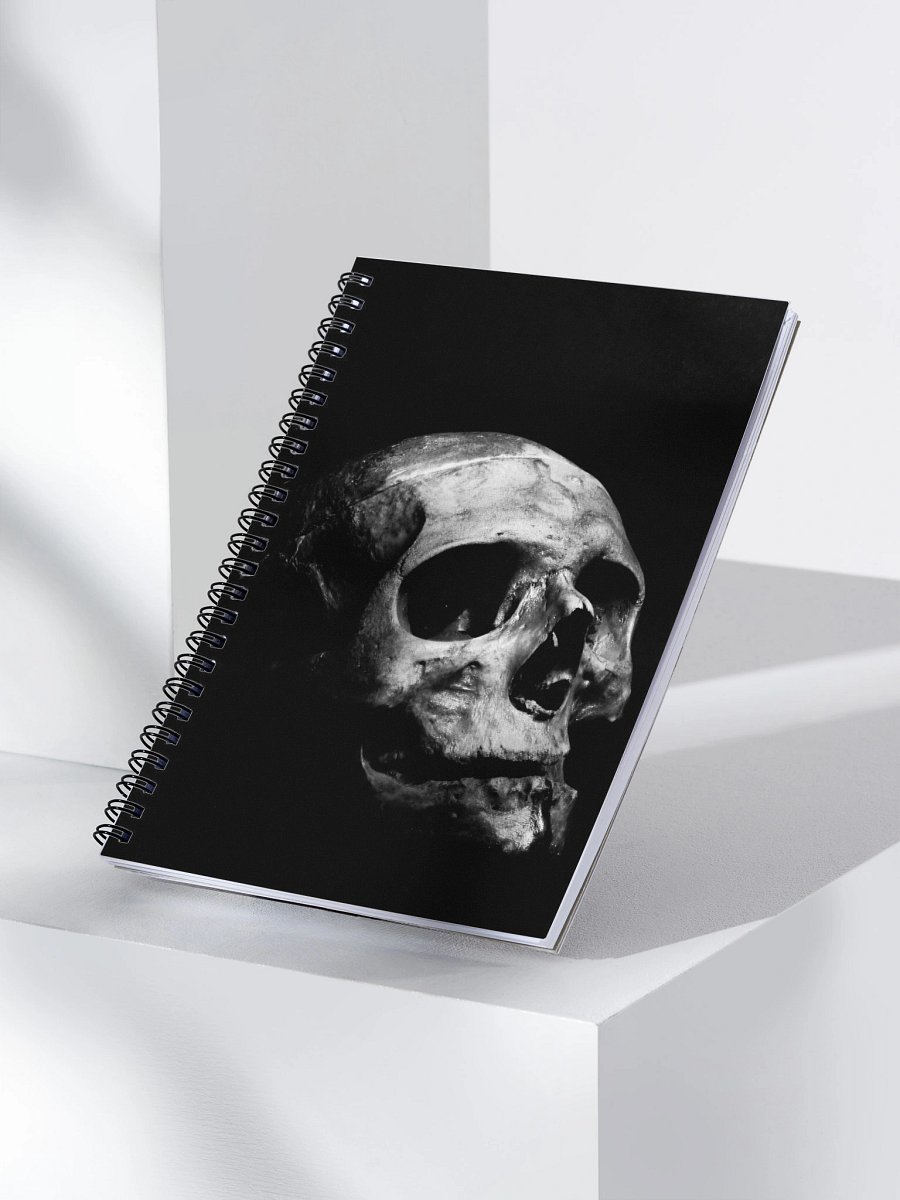 Ethereal Skull Spiral Notebook product image (3)