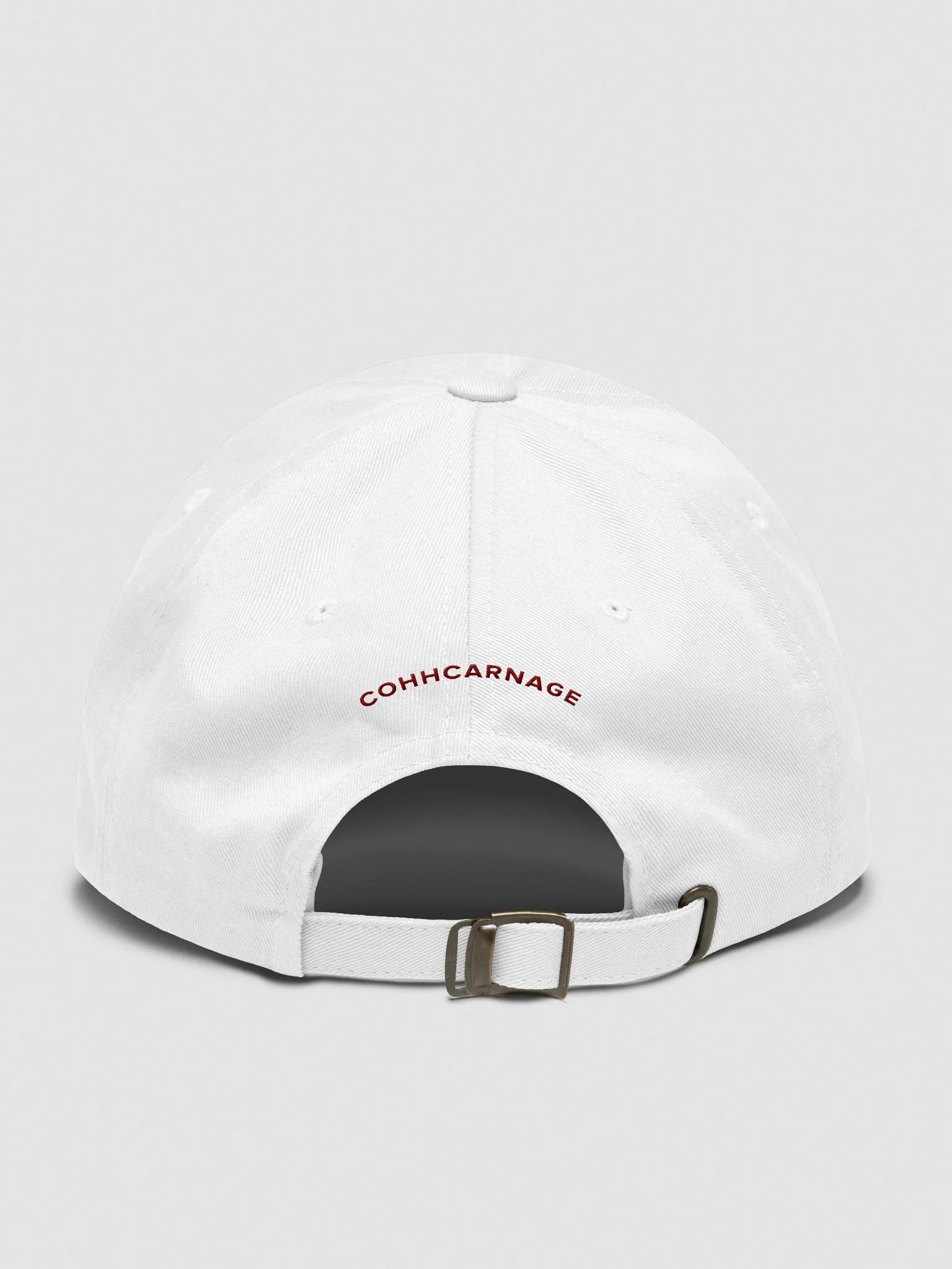 White Cohhilition Dad Hat product image (2)
