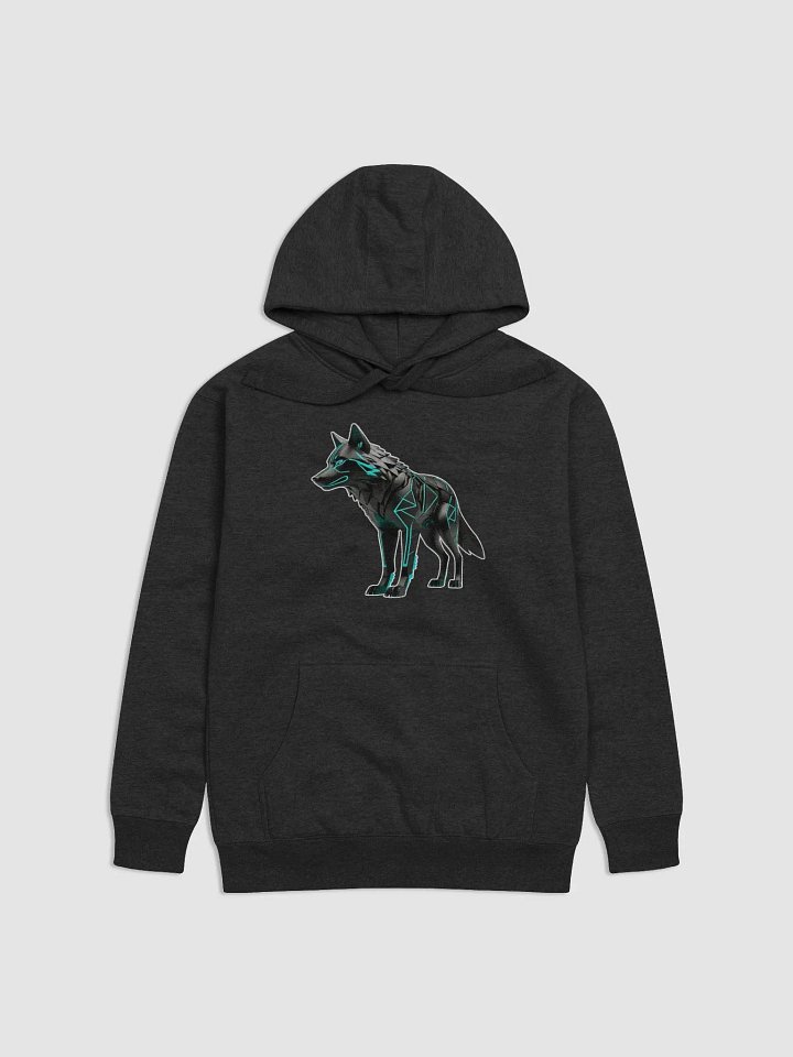 Geometric Wolf Futurist Art Hoodie product image (1)
