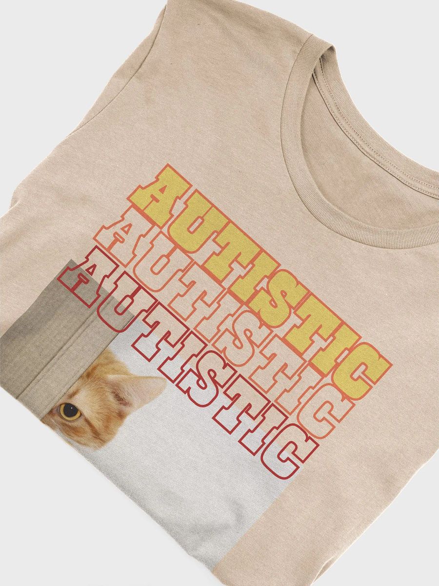 AUTISTIC CAT supersoft tee product image (40)