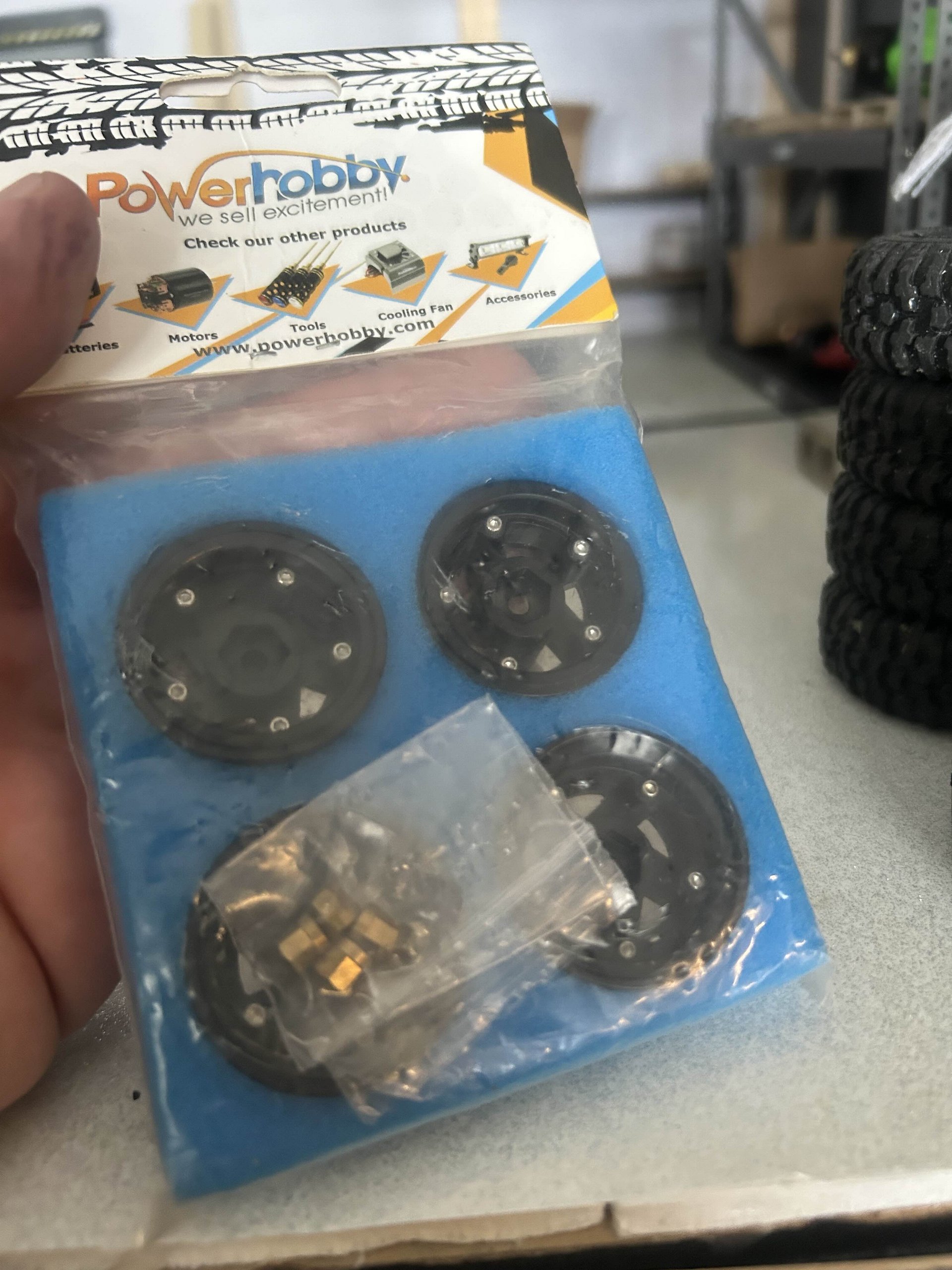 (NEW) Powerhobby brass wheels product image (3)