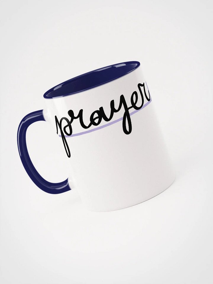 Prayer Matters (Ceramic Mug with Color Inside) product image (1)
