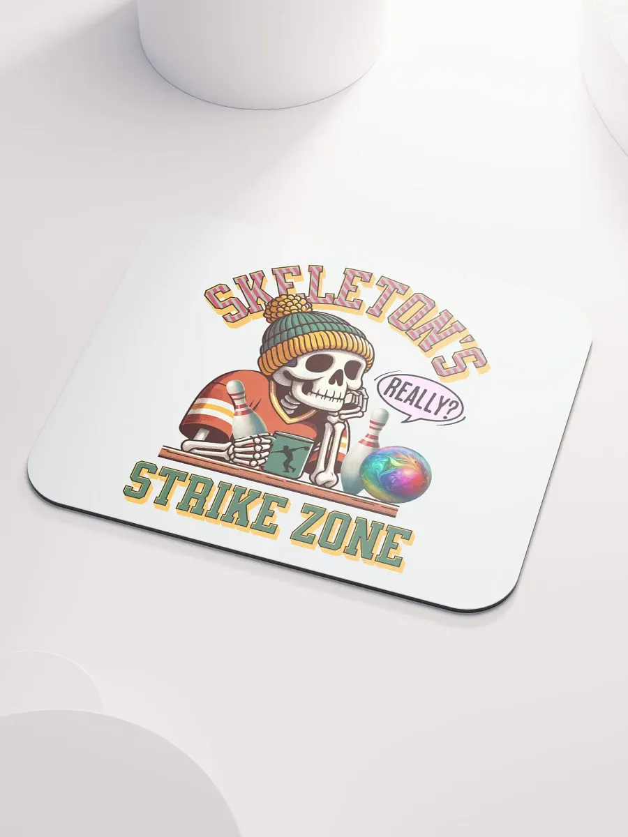 Skeletons Strike Zone Bowling Really Mouse Pad product image (3)