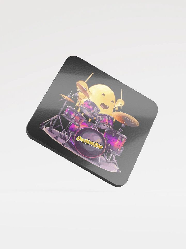 Drumming Globert Coaster product image (1)