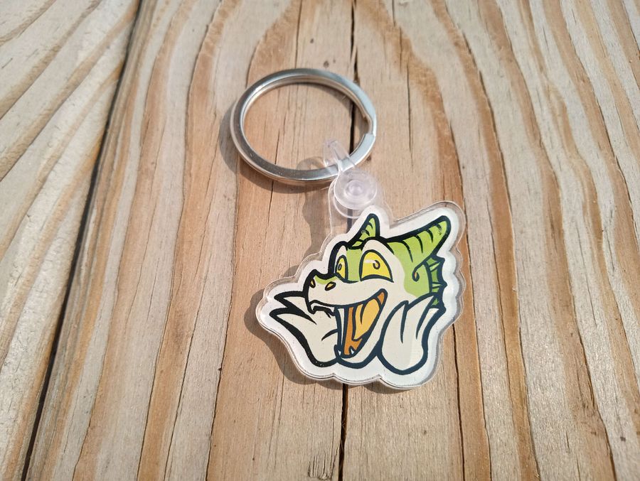 Zambi acrylic keychain product image (2)