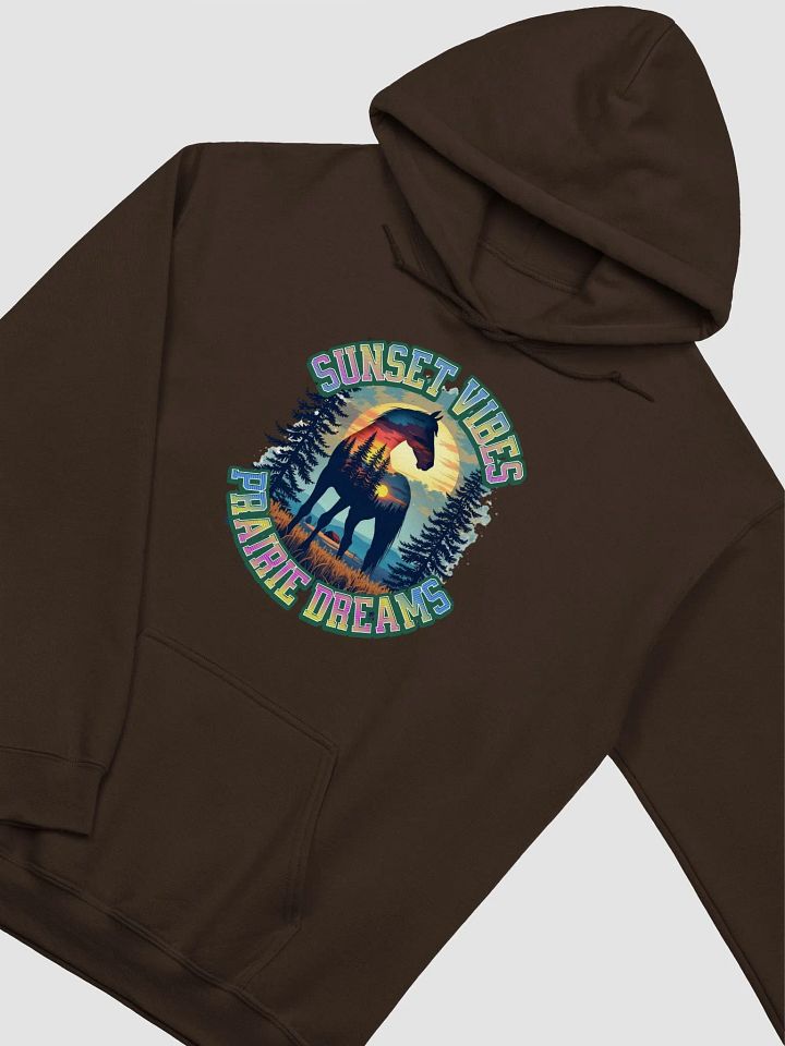 Sunset Vibes Prairie Dreams Horse Hoodie product image (4)