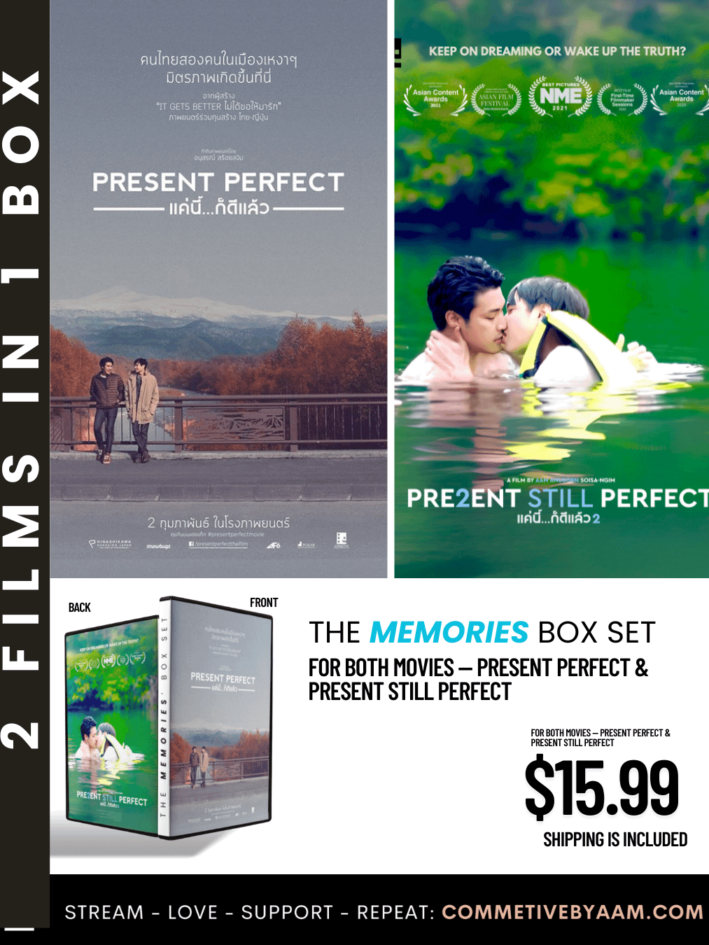 The MEMORIES DVD Box Set – Present Perfect + Present Still Perfect product image (3)
