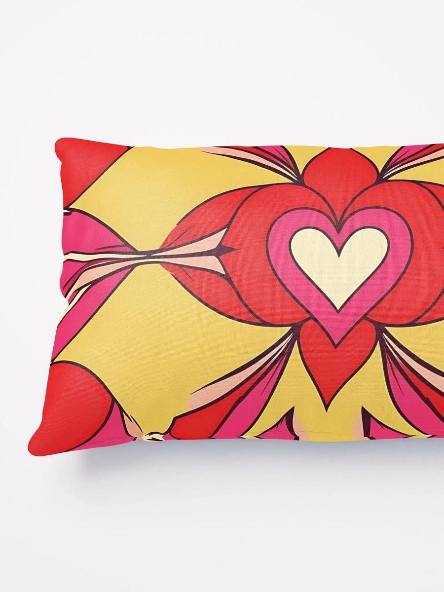 Valentine Vibrant Heart Symphony throw pillow product image (8)